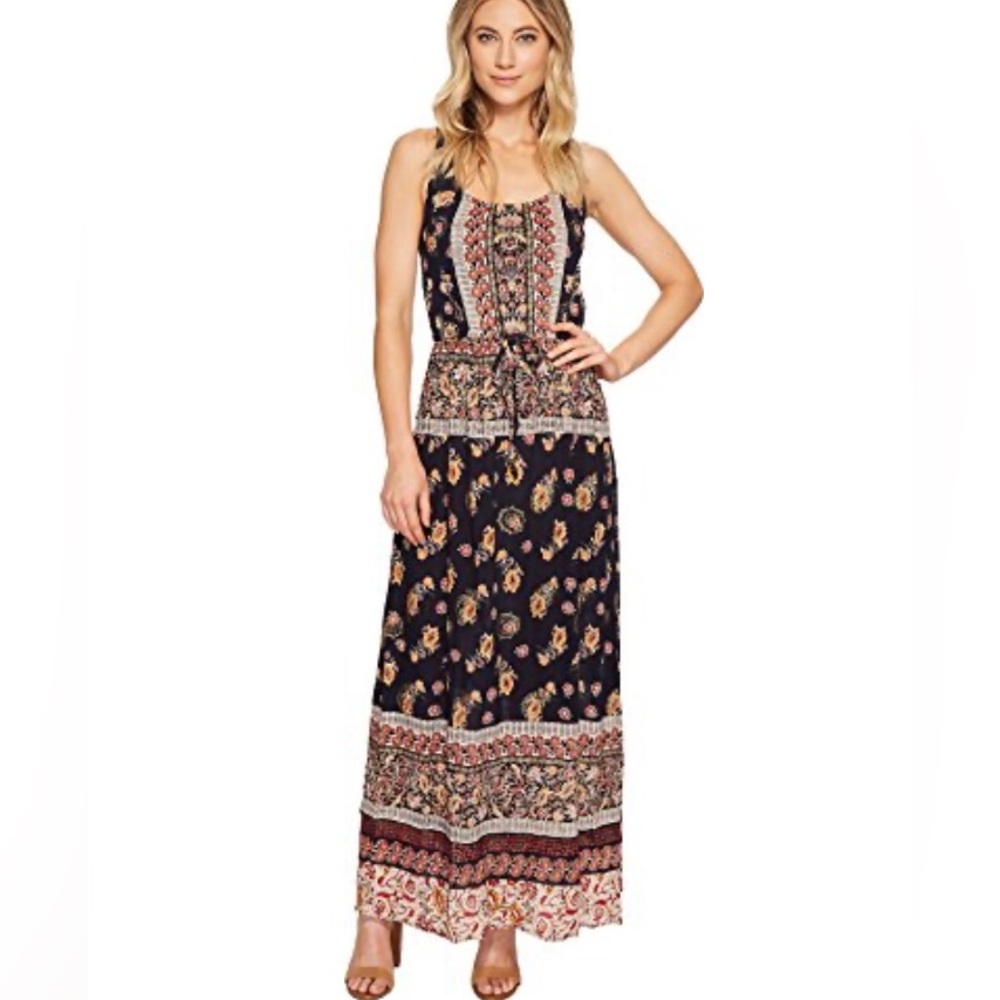 Angie Boho Sundress Maxi